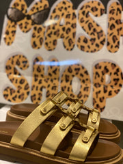 Celine - Gold mule - exclusive size 38 fits 38.5 / 39