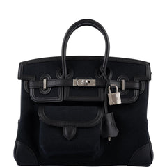 Hermes - birkin 25 black cargo