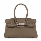 Hermes - birkin shoulder etoupe