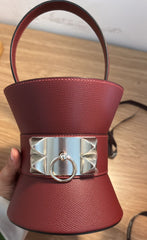Hermes - mini medor Rouge H