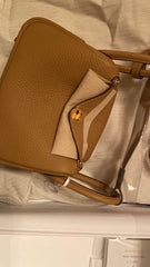 Hermes - mini lindy gold GHW - new with invoive