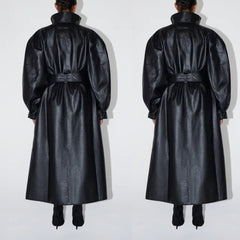 Khy -faux leather oversized jacket - best seller