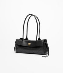 Chanel - flap bag black