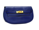 Hermes - kelly banana vintage -blue