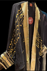 Mash X س ن دس - black embroidery besht