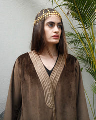 SHD X MASH - The Elite Suede Mocha Bisht