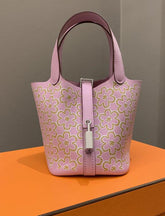 Hermes- lucky daisy micro picotin pink