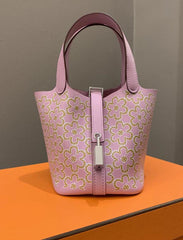 Hermes- lucky daisy micro picotin pink