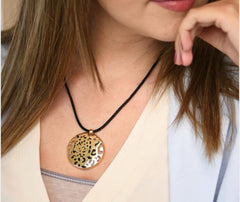 Cartier - discontinued panther collection - gold pendant