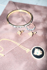 EF design- leopard braclate - size 16