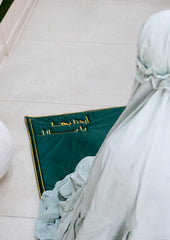 Nofia X MASH - prayer set - thoub & mat أرحنا بها يا بلال - Green