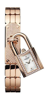 Hermes Kelly Diamond Mini model 16mm Rose gold Watch