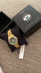 Timex X JA - GOLD emerald