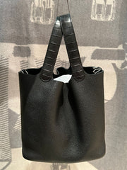 Hermes - Picotin 22 Touch Black - Clemence