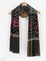 Dark Diva - Check Jaldaar Pashmina Stole
