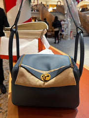 Hermes - mini lindy blue tempte ghw