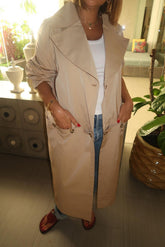 Mash x eclipse- flexible summer trench coat