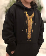 SHD kids hoodie girl للعيد الوطني