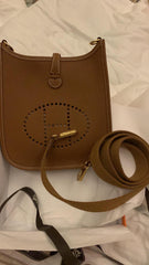 Hermes - MINI EVELYNE 16 IN GOLD