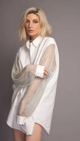 OP crystal shirt - white onesize limited by Ralph