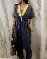 Shd X Mash - besht jumpsuit - grey - free size