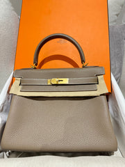 Hermes - kelly 28 - etoupe