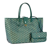 Goyard - Limited edition at Louis pm size pearl green + bag clip
