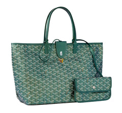 Goyard - Limited edition at Louis pm size pearl green + bag clip