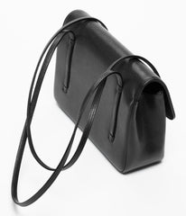 Chanel - small flap bag - black