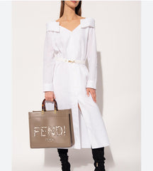 Fendi- linen dress Italian 36