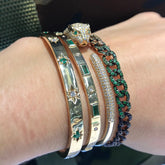 EF - Panther braclate - yellow Gold