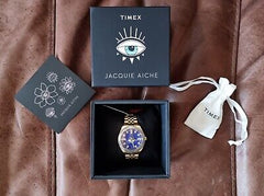 Timex X JA watch - GOLD/BLUE