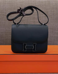 Hermes - constance black alligator