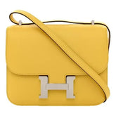 Hermes - limoncello 24 constance - Epsom PHW
