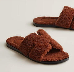 Hermes - Izmir sandal - color cognac size 39