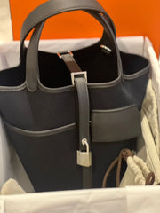 Hermes - picotin cargo black silver HW