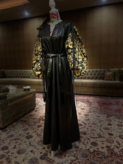 Teeb exclusive pieces for Mash - leather kaftan