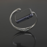 Apple watch cuff - silver