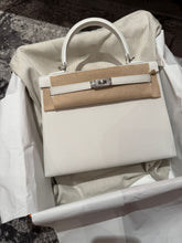 Hermes - kelly 25 new white PHW - Epsom