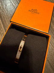 Hermes - kelly bracelet 18k Gold size small