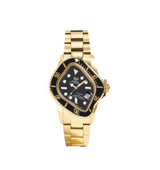 Laarvee- steel golden - black