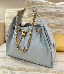 Chanel - 25 small size - blue