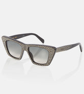 Celine eyewear- Embellished cat-eye sunglasses