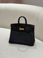 Hermes- Birkin 25 touch shiny - Noir GHW