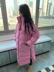 Ganni - pink puffer free size