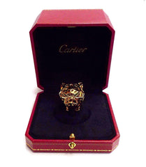Cartier - panther Gold ring size 53