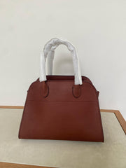 The row - margaux burghandy size 10 saddle leather