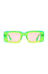 Vest on a couch - CLASSIC FRANCA SUNNIES Flourescent Green