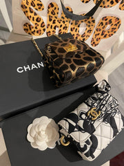 Chanel - mini floral cross bag
