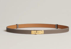 Hermes - kelly 18 belt - Etoupe